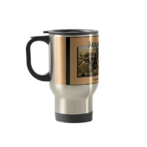 Wildebeest / gnu migration, safari mugs & cups