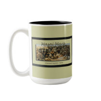 Wildebeest / Gnu migration, safari mugs & cups