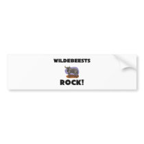 Wildebeests Rock Bumper Stickers