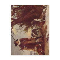 Wildens, Jan van Winterlandschaft mit einem J?ger  Postcards