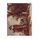 Wildens, Jan van Winterlandschaft mit einem J?ger  postcards