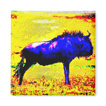 Wilderbeast magnets by artbybobbyr Wilderbeast magnets