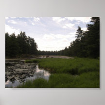 Wilderness Lake Poster
