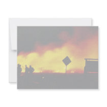 Wildfire at Prime Hook National Wildlife Refuge invitations