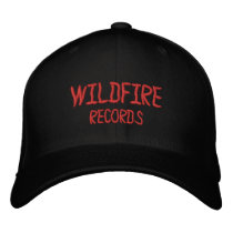 WILDFIRE RECORDS STAFF HAT embroidered hats by two6red WILDFIRE RECORDS STAFF HAT embroidered hats