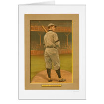 Wildfire Schulte Cubs Baseball 1911 Greeting Card