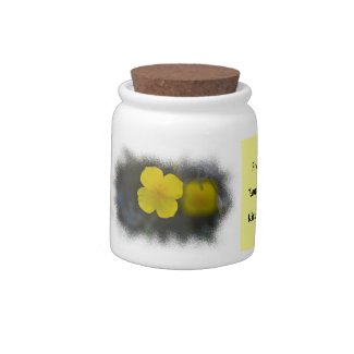 Wildflower 2 Candy Jar candyjar