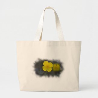 Wildflower 3 Tote Canvas Bags