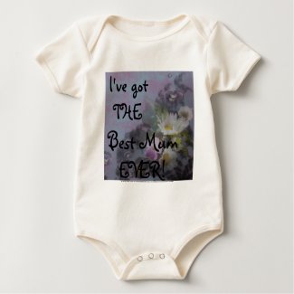 wildflower, Best Mum EVER! heart shirt