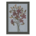 Wildflower bouquet cards