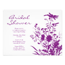 Wildflower Bridal Shower Invitation invitations