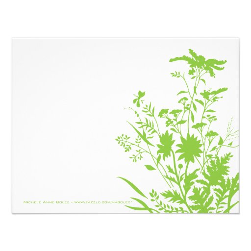 Wildflower Bridal Shower Invitation