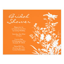 Wildflower Bridal Shower Invitation invitations