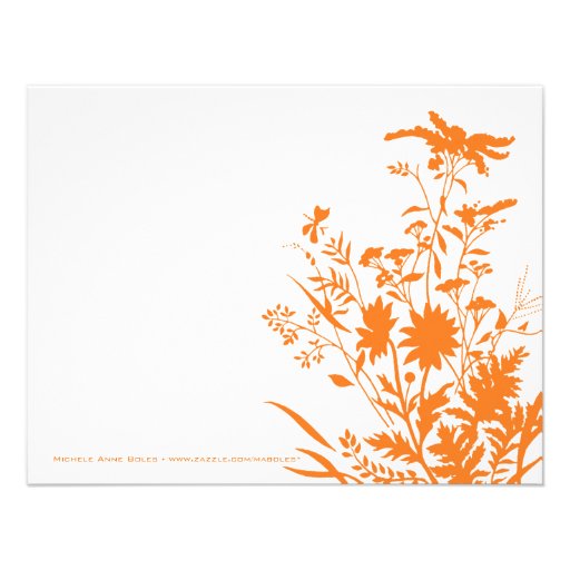 Wildflower Bridal Shower Invitation
