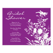 Wildflower Bridal Shower Invitation invitations