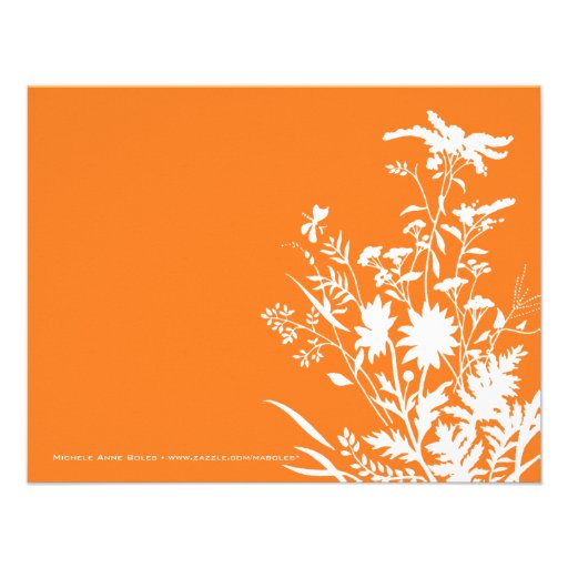 Wildflower Bridal Shower Invitation