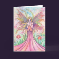 Wildflower Fairy Card cards