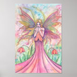 Wildflower Fairy Poster Print
