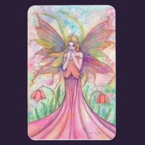 Wildflower Fairy Vinyl Large Magnet magnets