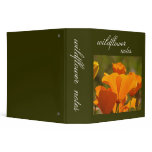 Wildflower Notes Avery Binder