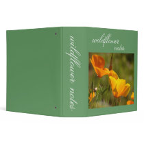 Wildflower Notes Avery Binder
