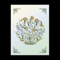 Wildflower Postcard postcards