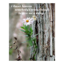 Wildflower Poster - 16 x 20