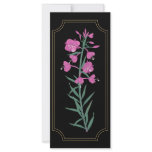 Wildflower Rack Card /Bookmark/Profile Card