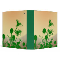 Wildflower Sunset - Binder by bontondesigns Wildflower Sunset - Binder