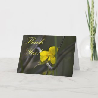 Wildflower Thank You Card 2 card