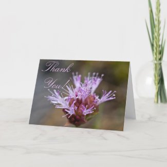 Wildflower Thank You Card 3 card