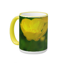 Wildflowers Art Coffee Cup Buttercup Flower Cup Coffee Mug