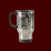 Wildflowers Art Coffee Cup Honey Bee & Flowers Cup mugs