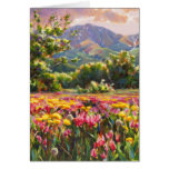 Wildflowers in an Alaskan Meadow Greeting Card