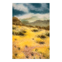 Wildflowers in Gorman posters