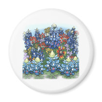 Wildflowers magnets