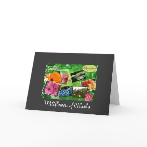 Wildflowers of Alaska Greeting Card card