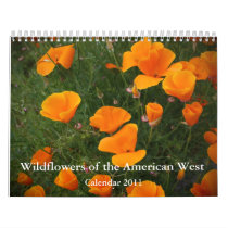Wildflowers of the American West -2011 Calendar