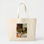 Wildflowers on Kitchen Table Canvas Bag