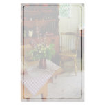 Wildflowers on Kitchen Table Custom Stationery