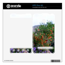 Wildflowers Skin For HTC Evo 4G