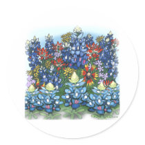 Wildflowers stickers