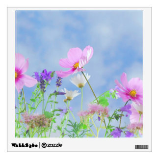 Wooden Wldflowers Wall Decals SET 5 Flowers Ncluded - Etsy Australa