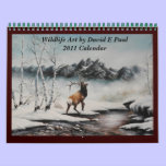 Wildlife Art Calendar Art by David Paul calendars