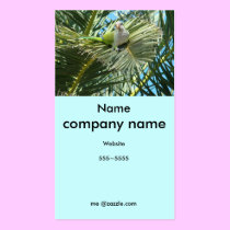 Wildlife Bird Profile Card business cards