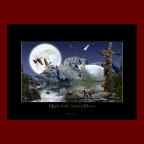 WILDLIFE FANTASY Art Poster posters by RavenSpiritPrints WILDLIFE FANTASY Art Poster posters