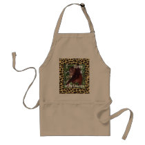 Wildlife in the Kitchen aprons by Rebecca_Reeder Wildlife in the Kitchen aprons