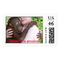 Wildlife is Precious postage postage