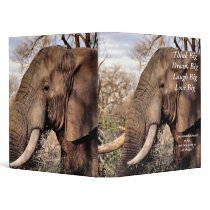 Wildlife Lovers Elephant Think Big! Binders