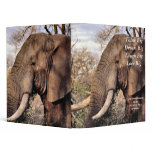 Wildlife Lovers Elephant Think Big! binders